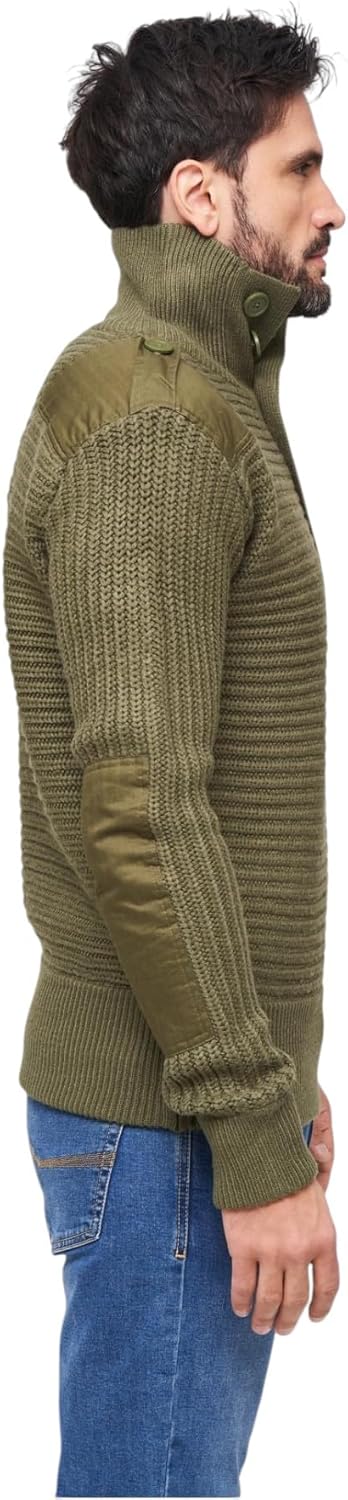 Brandit Alpine Pullover Männer Strickpullover Oliv Basics S Olive, S Olive