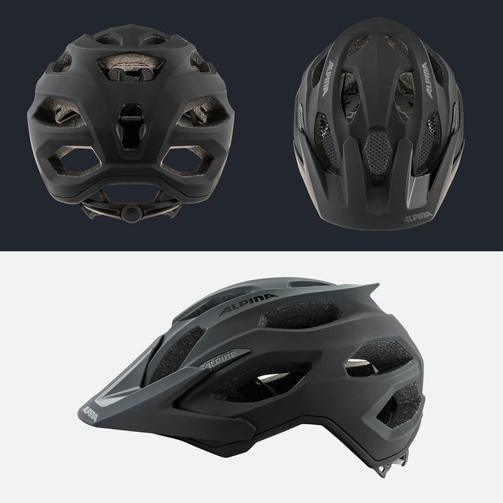 Alpina Black Matt 52-57 cm, Black Matt 52-57 cm