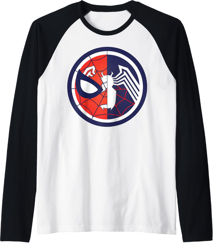 Marvel Spider-Venom Logo Raglan