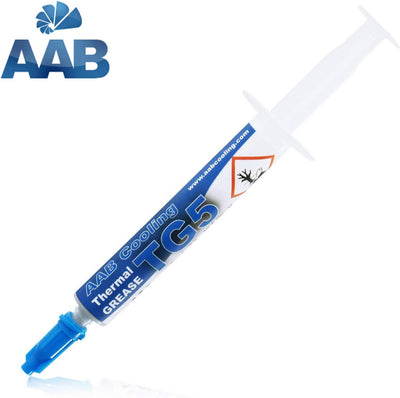 AABCOOLING Thermal Grease 5-4g - Hochleistungs 12,5W/mK Wärmeleitpaste mit Silber - Hoher Wärmeleitf