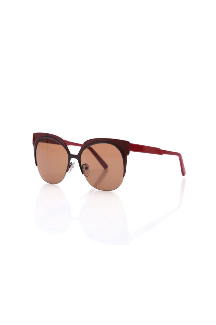 Marni CURVE ME101S Red Violet/Orange Red 56/17/140 Damen Sonnenbrillen