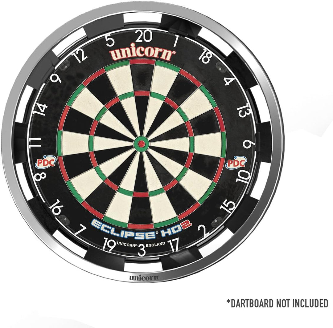 Unicorn Solar Flare Dartboard Surround mit integrierter Beleuchtung Single, Single