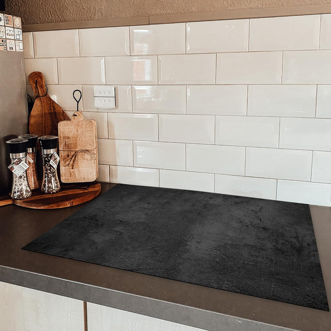KitchenYeah© Herdabdeckplatte Einteilig Ceranfeld Abdeckplatte für Induktionsschutz Ceranfeldabdecku