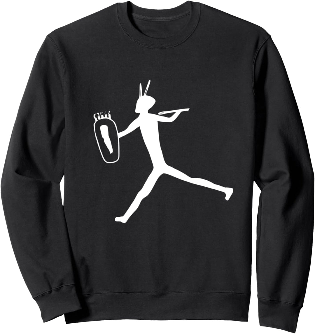 Höhlenmalerei Ancient Warrior Classic Everyday Sweatshirt