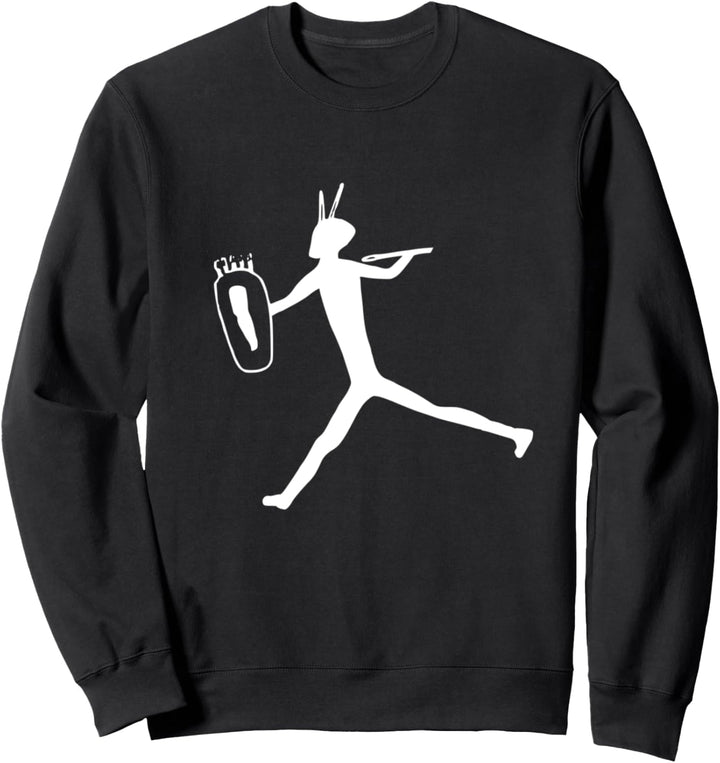 Höhlenmalerei Ancient Warrior Classic Everyday Sweatshirt