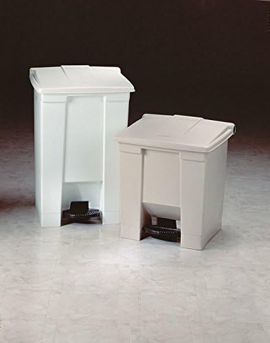 Rubbermaid Step-On 6145 68.1l Rectangular High-Density Polyethylene (HDPE) beige Trash Can – Trash M