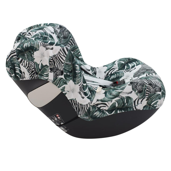 JYOKO KIDS Bezug kompatibel mit Cybex Gold Sirona - M2 I-Size, GB Vaya I-Size (ZEBRA, M2 iSize), ZEB