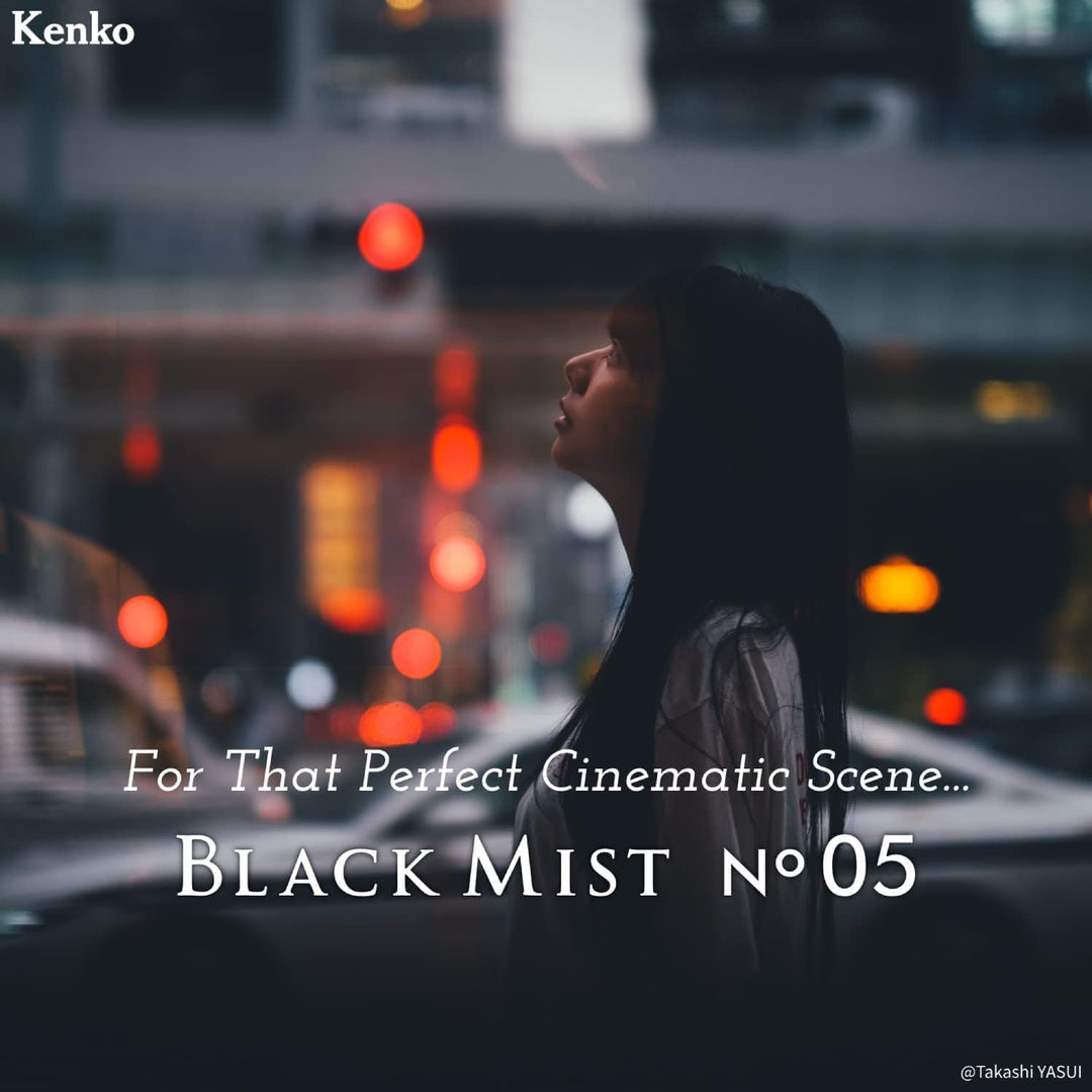 Kenko Weiche Effektfilter Black Mist No.05 77mm, Wie eine Szene aus einem Film, 517475 Black Mist N°