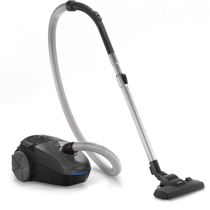 Philips FC8244/09 Staubsauger mit Beutel, Polycarbonate, 3 liters, Schwarz, Staubsauger