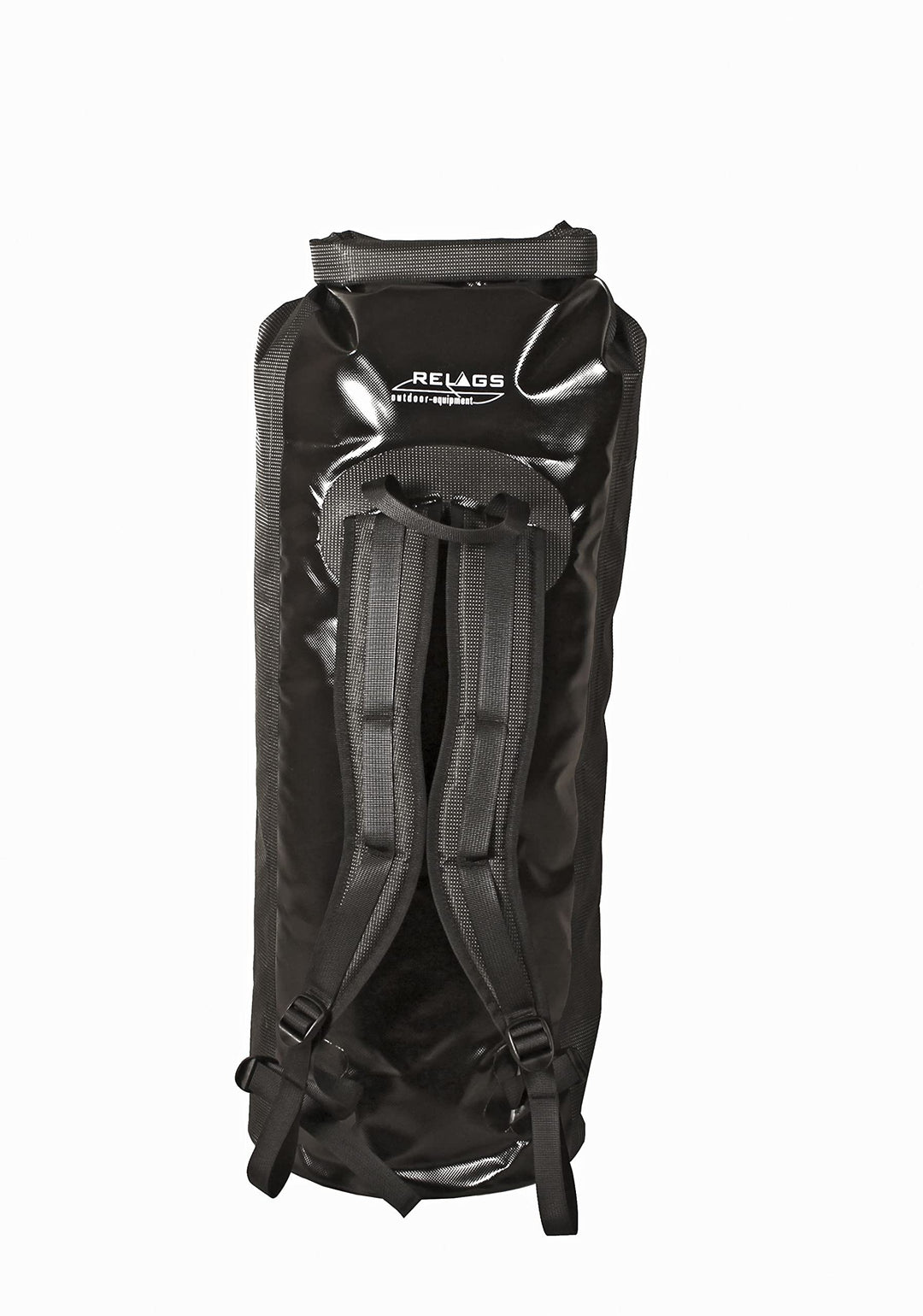 BasicNature Unisex – Erwachsene Seesack Rucksack 40 L Schwarz, 40 L Schwarz