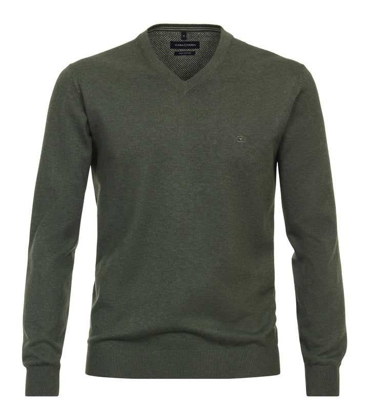Casamoda Herren Pullover Pullover XL Dunkelgrün, XL Dunkelgrün