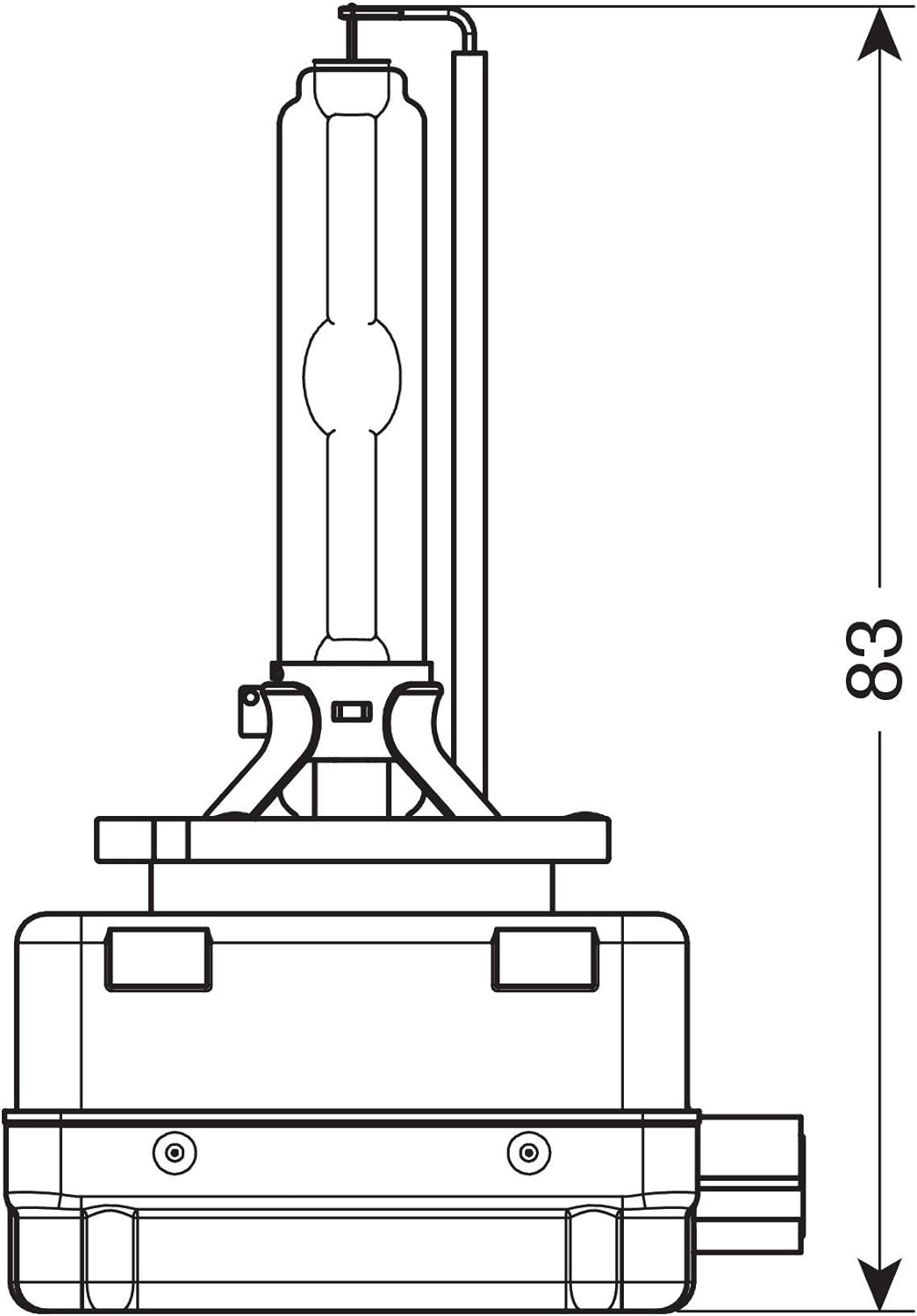 Lampa 58329 Xenon D8S, 4300°K, Box