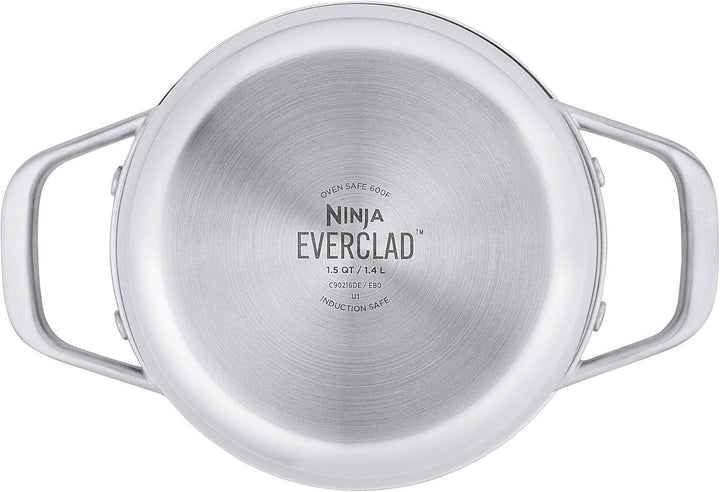 Ninja C90216DE EverClad Suppentopf 16cm Edelstahl
