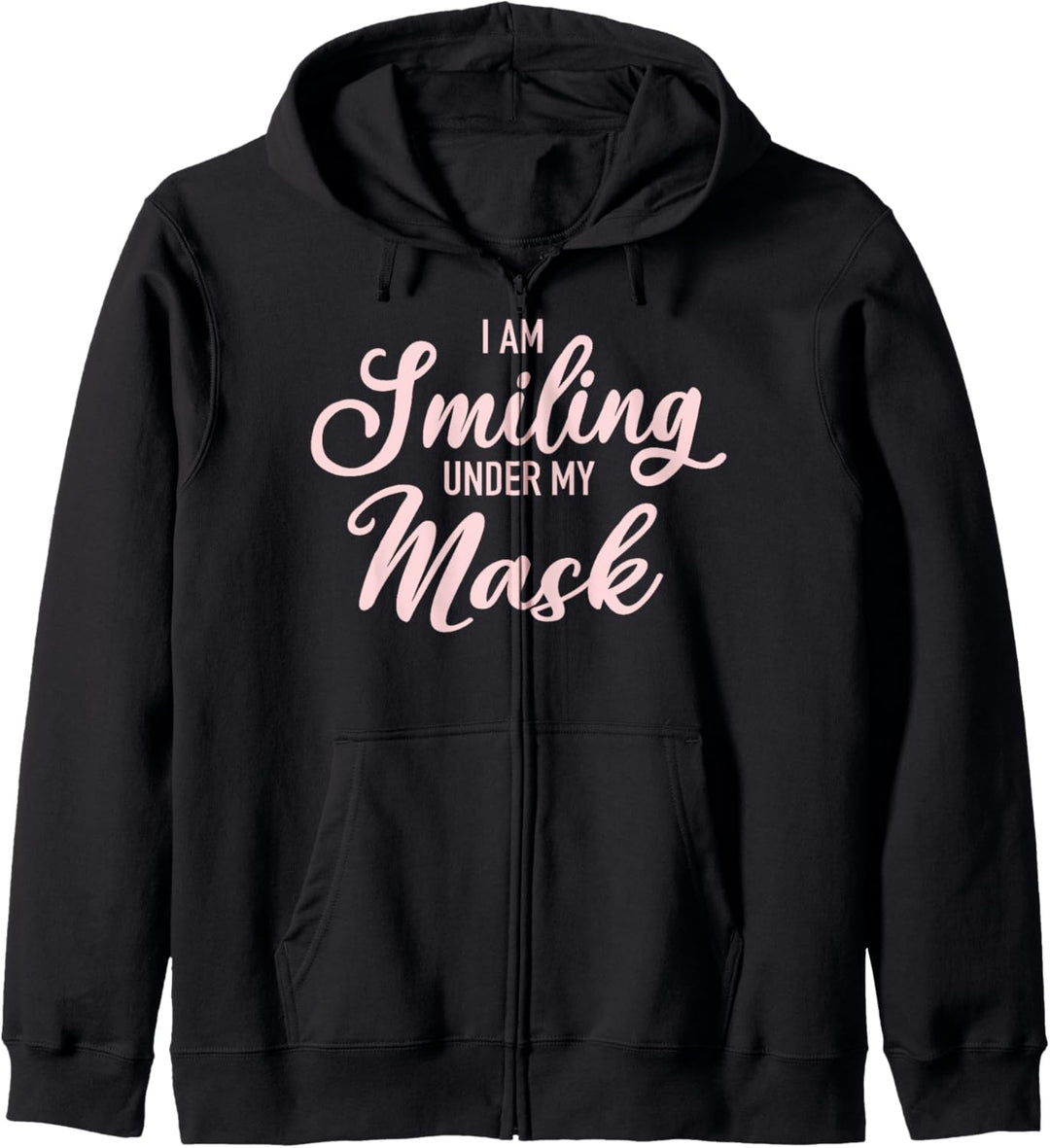 Trendy Mask Smiling Kapuzenjacke