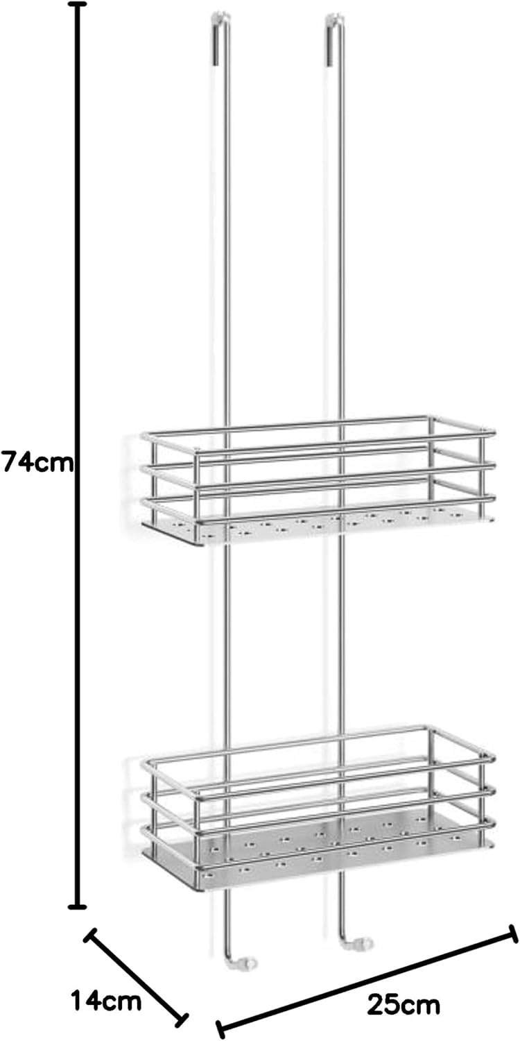ZACK 40401 Iparo Duschkorb - Edelstahl Hochglanz