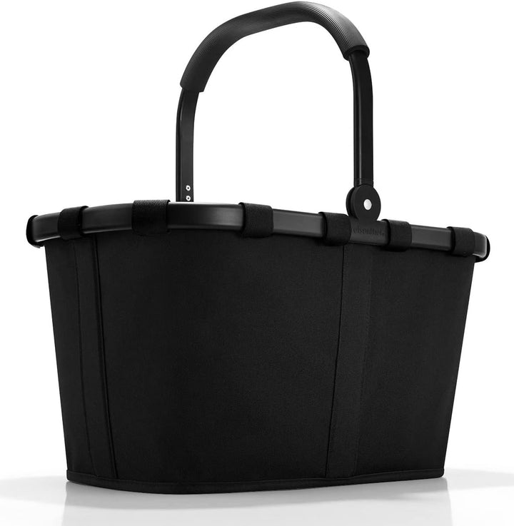 Reisenthel carrybag Frame Black Henkelkorb Einkaufskorb schwarz + Cover