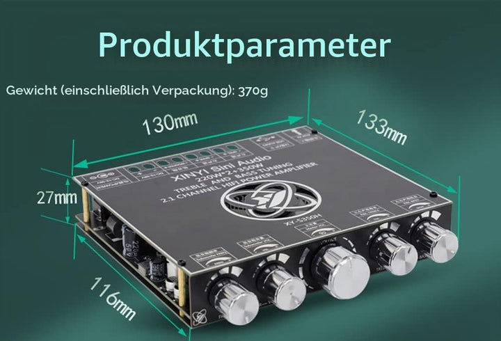 Bluetooth Verstärker Modul Hifi Stereo - 2.1 Audio Amplifier Board TPA3251 Mini Digital Tuner Endstu
