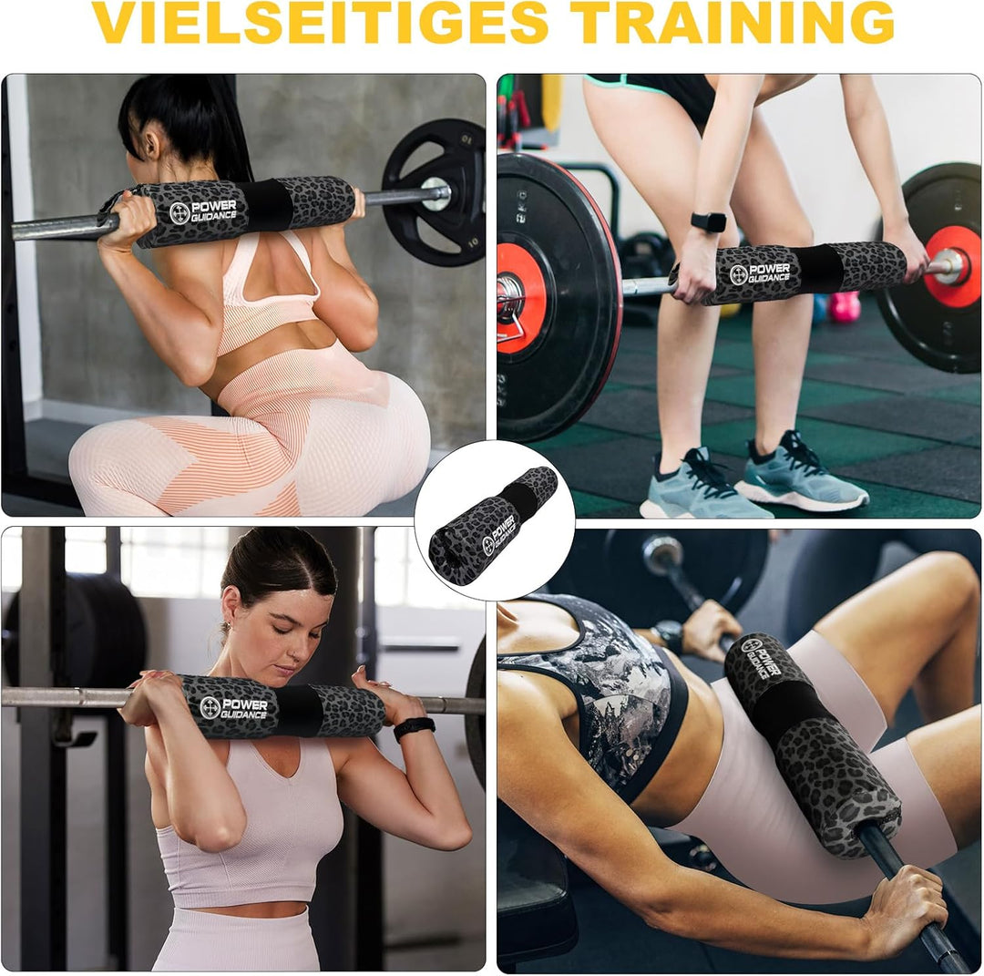 POWER GUIDANCE Langhantel Polster Kniebeugen Barbell Squat Pad Ideal für Squats Lunges Hip Thrusts G