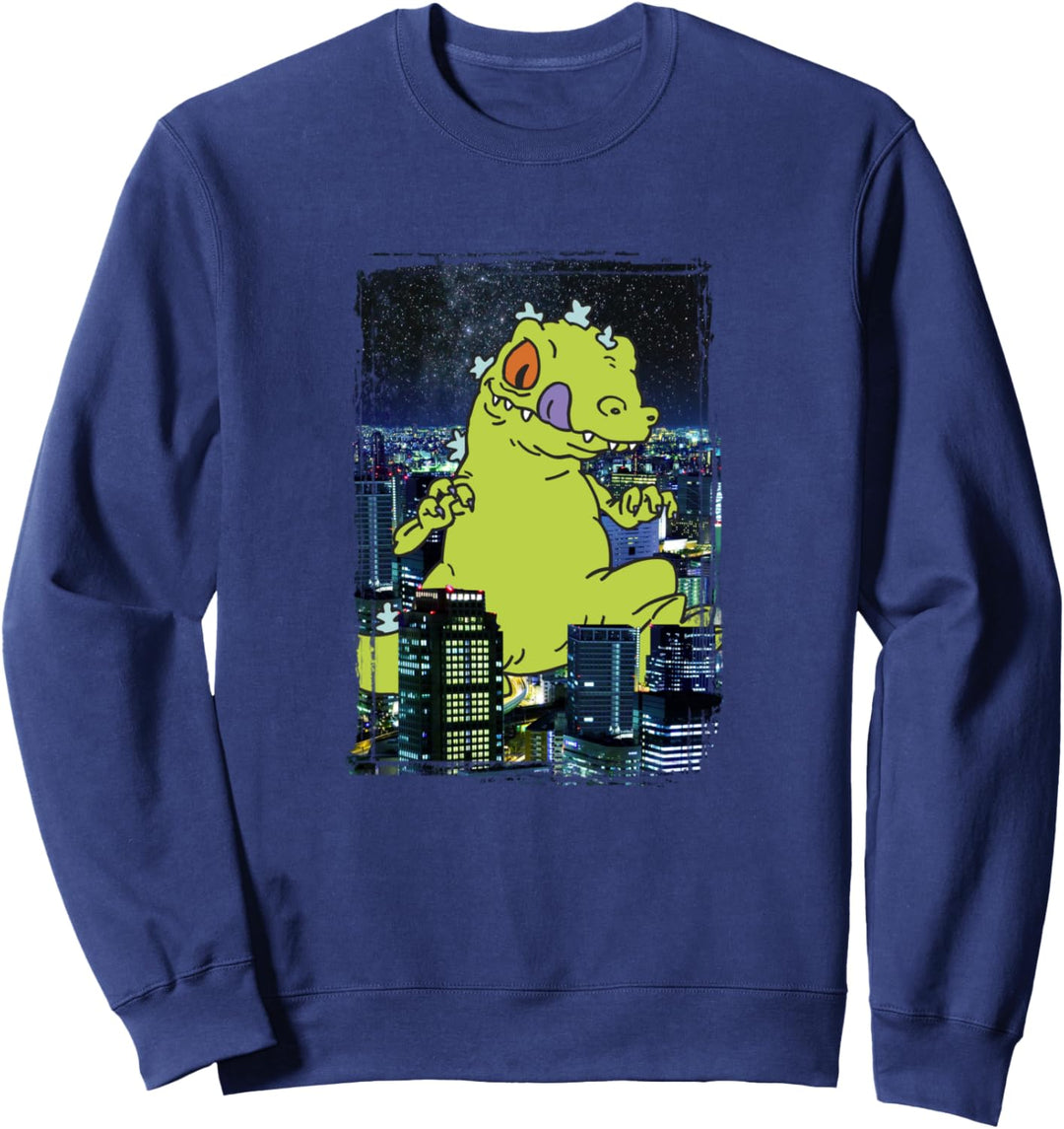 Rugrats Reptar In The City Photoreal Sweatshirt