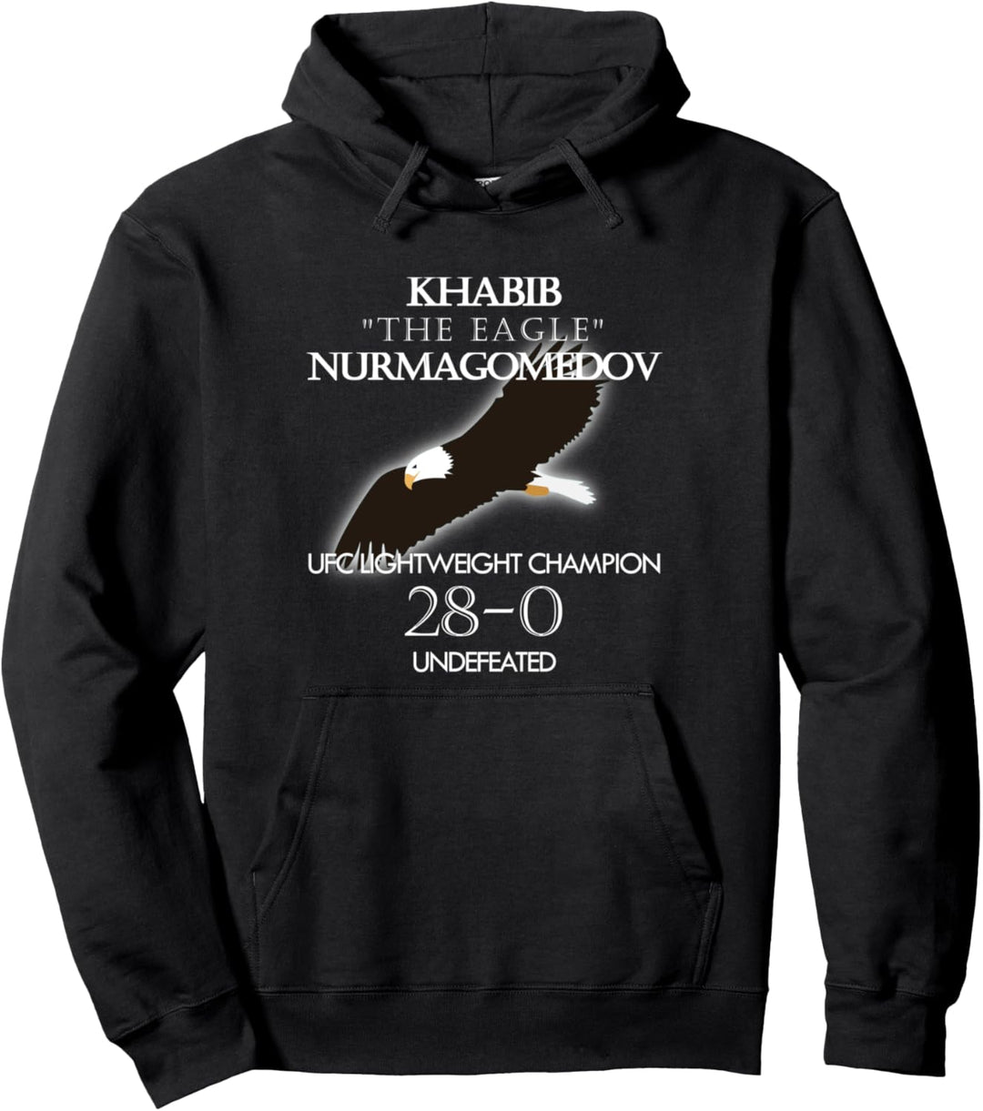 Eagle 28-0 Undefeated MMA Champion Russian Fighter Pullover Hoodie