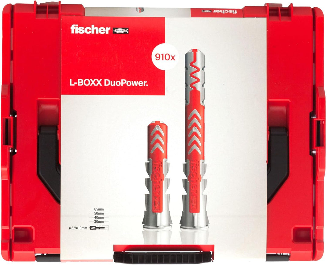 fischer DuoPower in der handlichen L-BOXX, 910 x DuoPower in verschiedenen Grössen, der innovative D