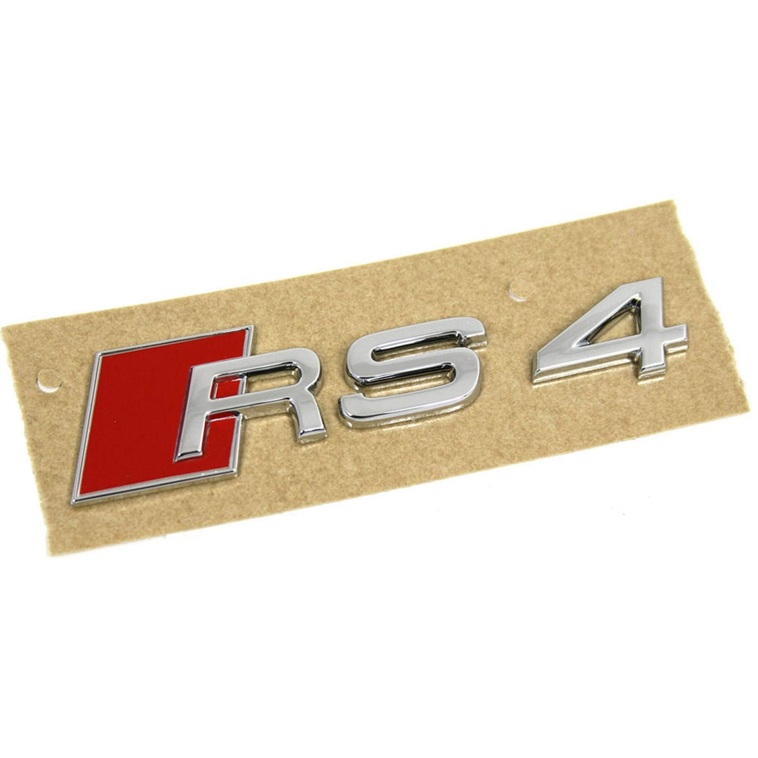 Audi 8E0853601 Schriftzug RS4 Exterieur Tuning Emblem Zeichen Logo
