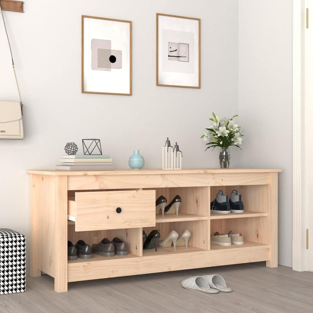Tidyard Schuhschrank mit Schublade und 5 Fächer Schuhkommode Schuhregal Schuhablage Schuhaufbewahrun