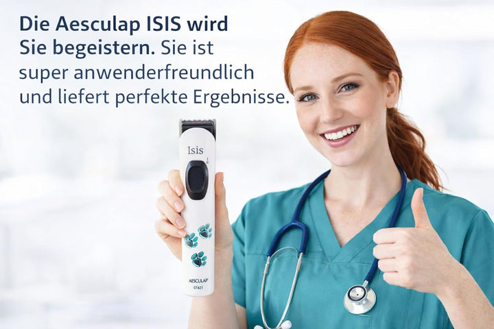 Rotschopf24 Schermaschine Aesculap ISIS GT421, kabellos + Tasche