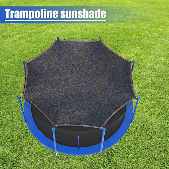 Trampolin Sonnenschutz Abdeckung - Ø 143 243 305 366 427 cm Trampolin Sonnenschutznetz, UV-Resistent