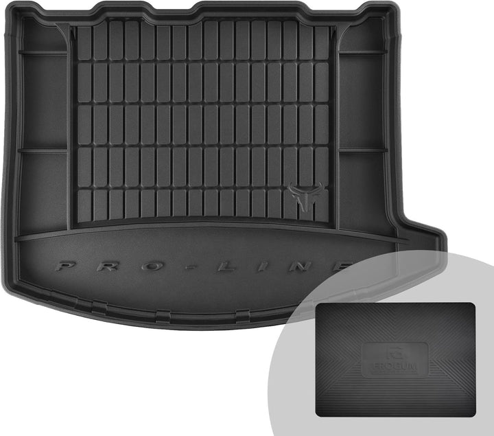FROGUM ProLine 3D Gummimatte Exklusive Auto Kofferraummatte Kofferraumwanne für Ford Kuga II 2013-20