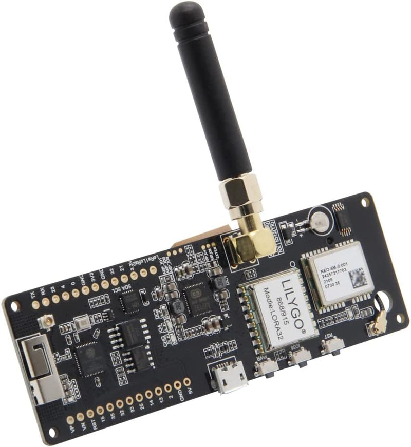 LILYGO T-Beam Meshtastic LORA32 433MHz ESP32 Entwicklungsboard WiFi BLE CH9102F Chip TTGO OLED Modul