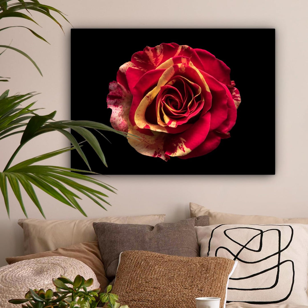 MuchoWow© Wandbilder 80x60 cm Schlafzimmer Home Deko Wohnung Bild Wohnzimmer Fotoleinwand Wand Bilde