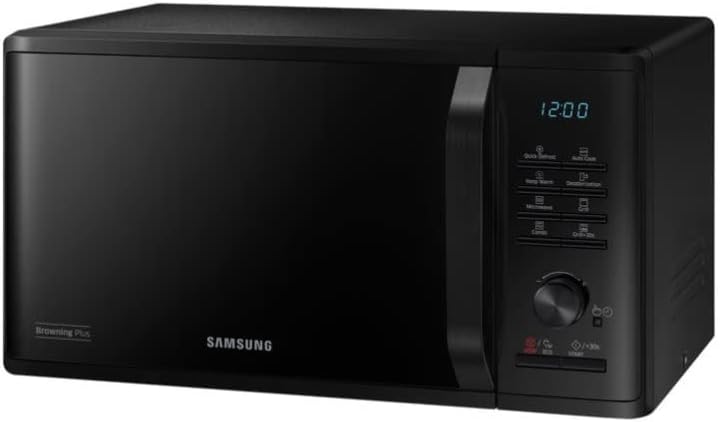 Samsung MG23K3515AK Mikrowellen-Theke, Grill, 23 l, 800 W, Schwarz