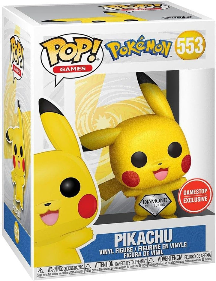 Pokemon 553 - Pikachu Waving Diamond Glitter Special Edition