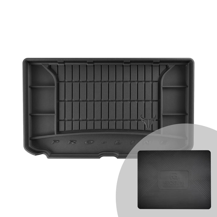 FROGUM ProLine 3D Gummimatte Exklusive Auto Kofferraummatte Kofferraumwanne für Opel Corsa E 2014-20