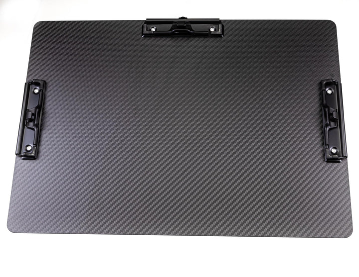Echtes 3K-Kohlefaser-Klemmbrett, Ultraleicht,Robust und tragbar,1.5 mm Dicke, schwarz, geeignet für