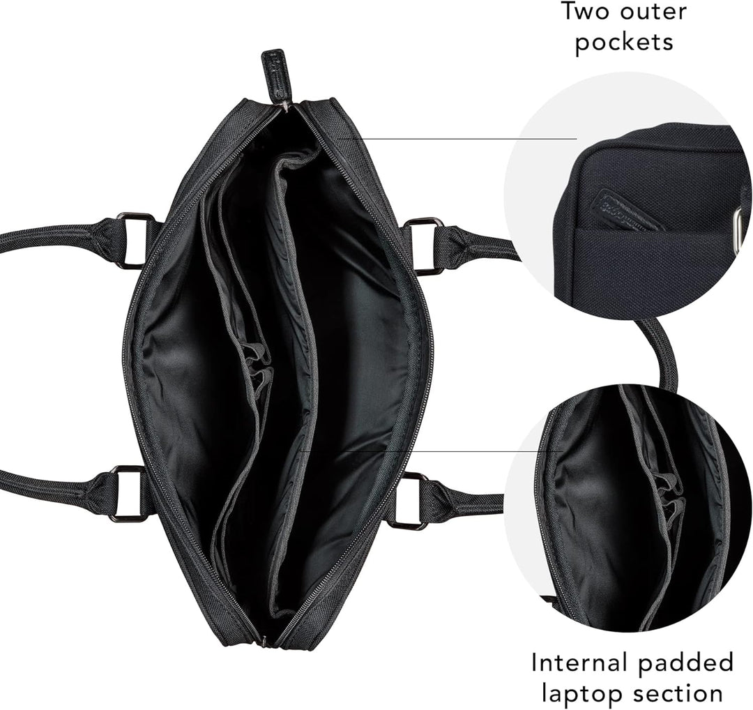 dbramante1928 - Laptoptasche - Lieferung mit verstell- und abnehmbarem Schultergurt - Schwarz oder B