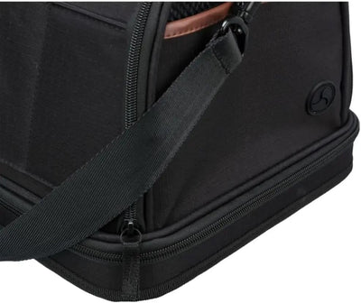 TRIXIE Airline Tasche Gate, Flugzeug Reisetasche Für Hunde, 28 × 25 × 45 cm, Schwarz - 28906