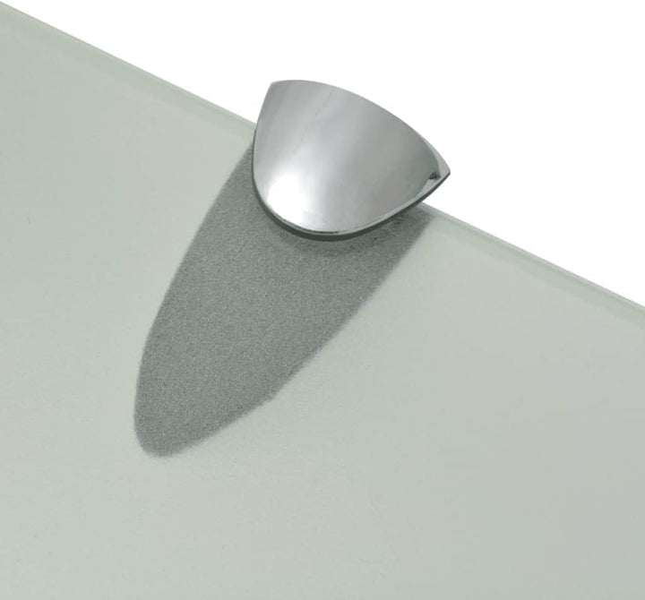 vidaXL 2X Regal Schwebend Wandregal Glasregal Glasboden Glasablage Badablage Wandablage Badregal Abl