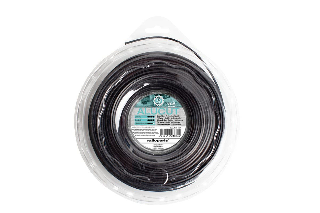 Mähfaden HYBRID TWIST Alucut 4,3mm 21m Trimmerfaden 4-Kant gedreht
