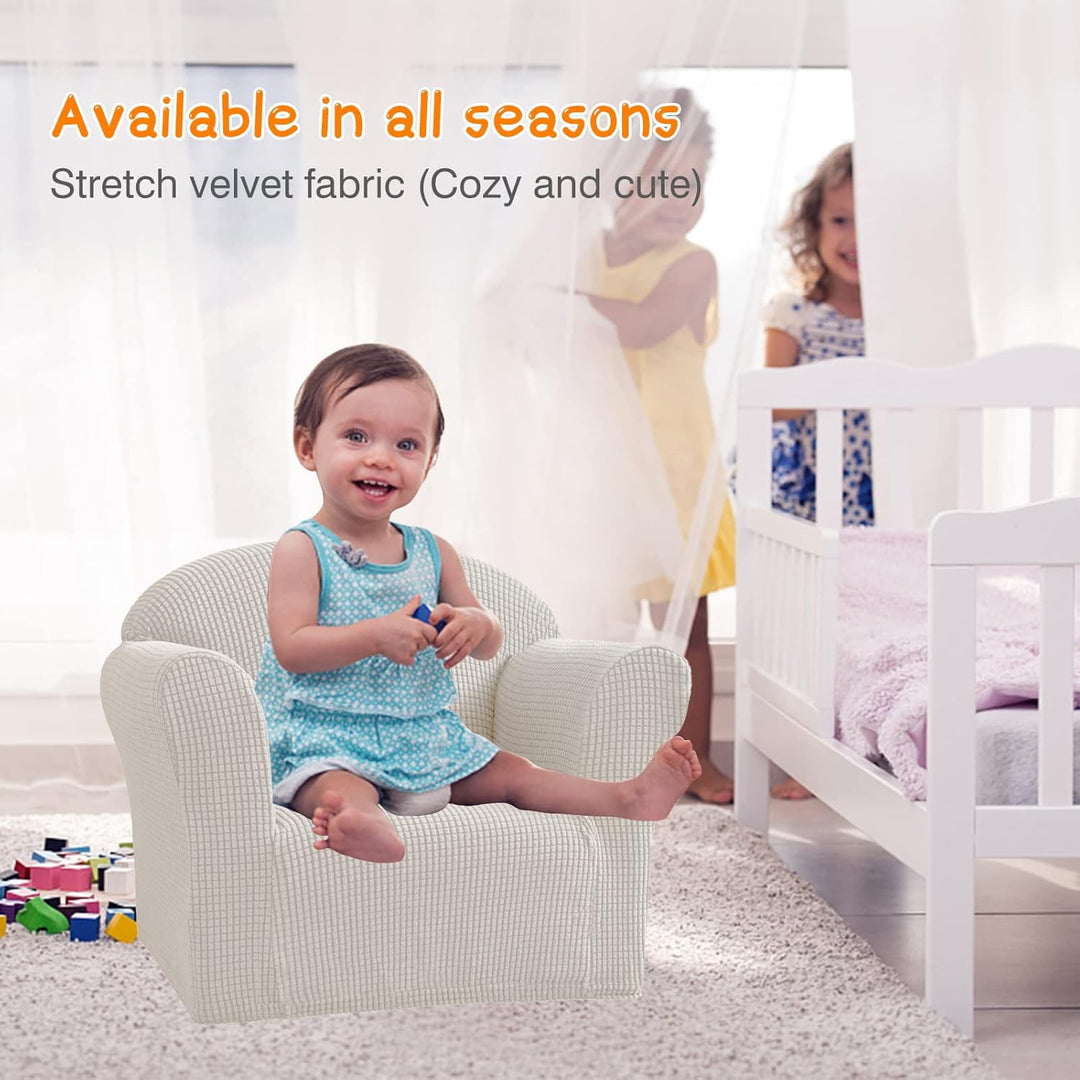 VanderHOME Kindersofa Bezug Sofas fürs Kinderzimmer Stretch Spandex Couchbezug Sofahusse fürs Kinder