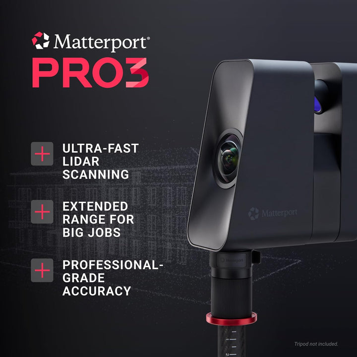 Matterport Pro3 schnellster 3D -Lidar -Scanner -Digitalkamera für die Erstellung professioneller 3D