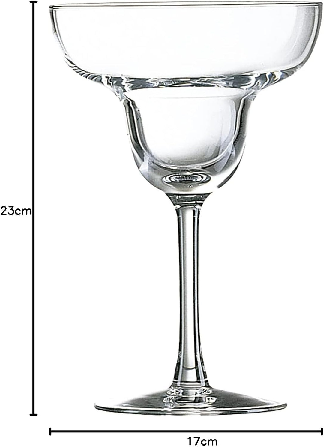 Arcoroc ARC 79923 Margarita Cocktailglas, Cocktailschale, 270ml, Glas, transparent, 6 Stück