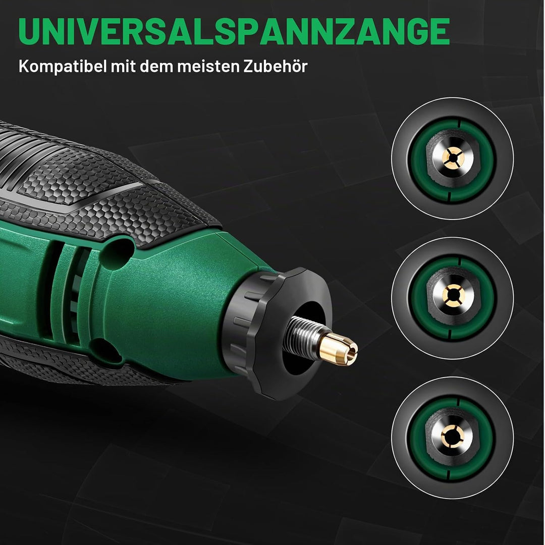 Multifunktionswerkzeug 160W, Rotationswerkzeug 6 Variable Drehzahl 12000–38000 U/Min, mit 352 Zubehö
