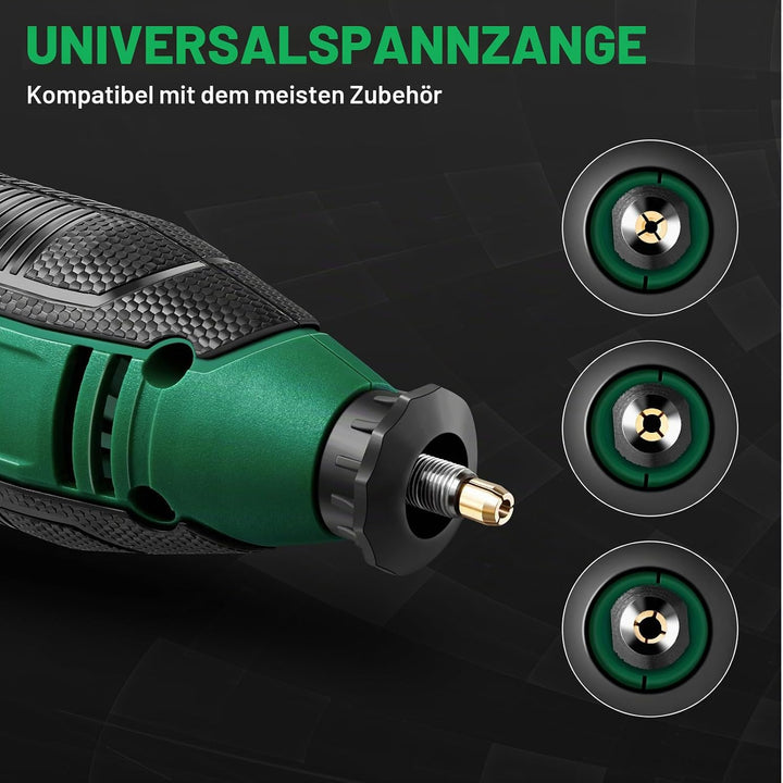 Multifunktionswerkzeug 160W, Rotationswerkzeug 6 Variable Drehzahl 12000–38000 U/Min, mit 352 Zubehö