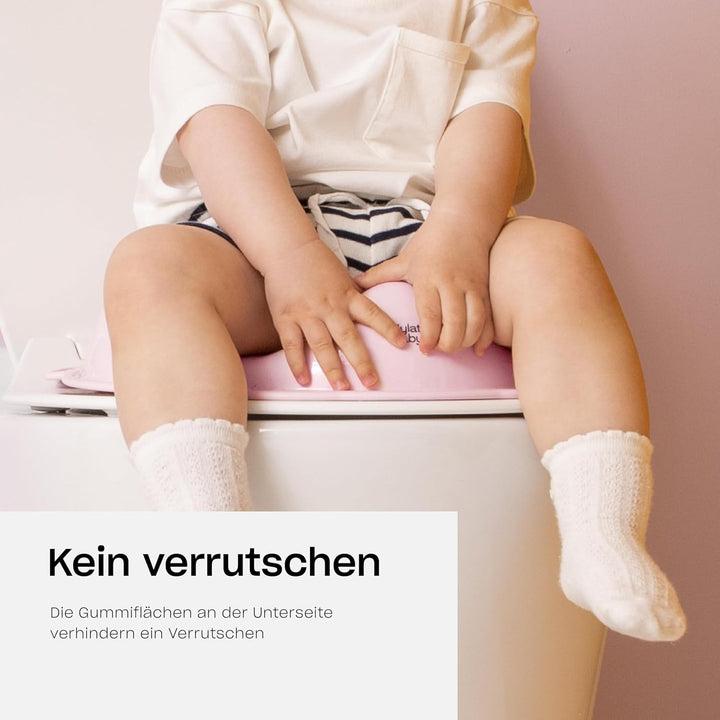 Hylat Baby 3in1 Töpfchen-Set für Kinder - Toilettensitz, Tritthocker & Töpfchen - Kindertoilette für