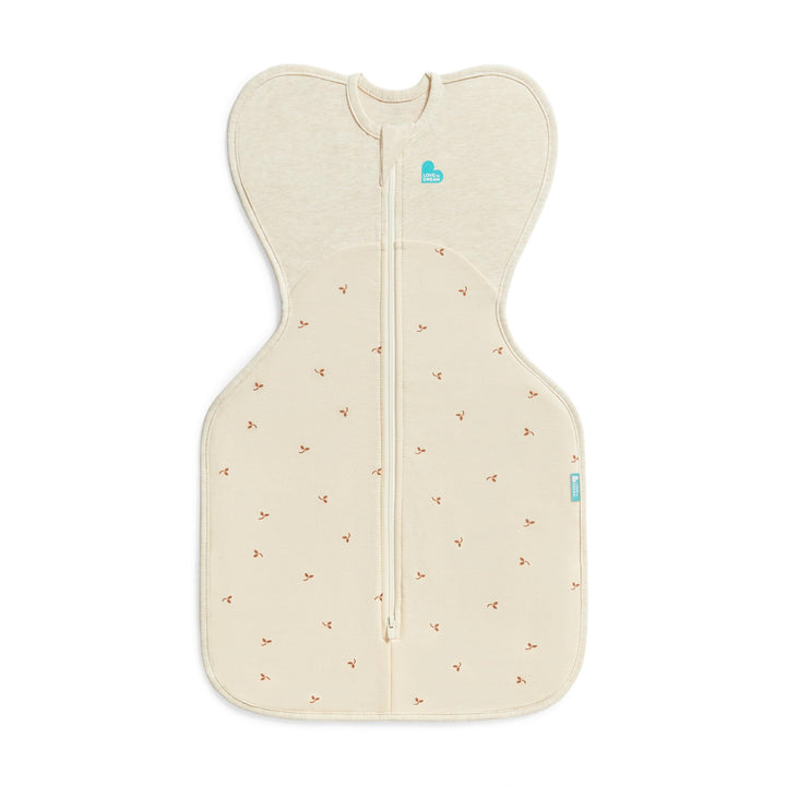 Love To Dream Swaddle UP, Medium 6–8,5 kg – Zweige Haferflocken, eng anliegende Passform, unterstütz