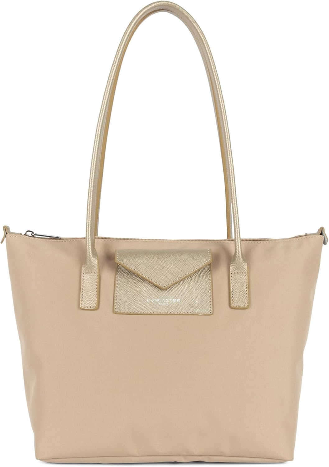 Lancaster Unisex Smart KBA Stofftasche Beige, Beige