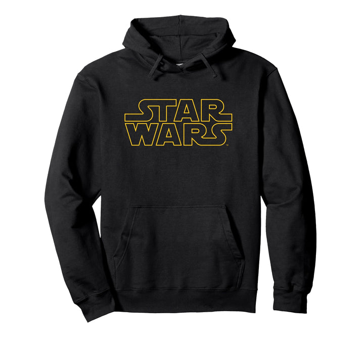 Star Wars Basic Logo Yellow Pullover Hoodie