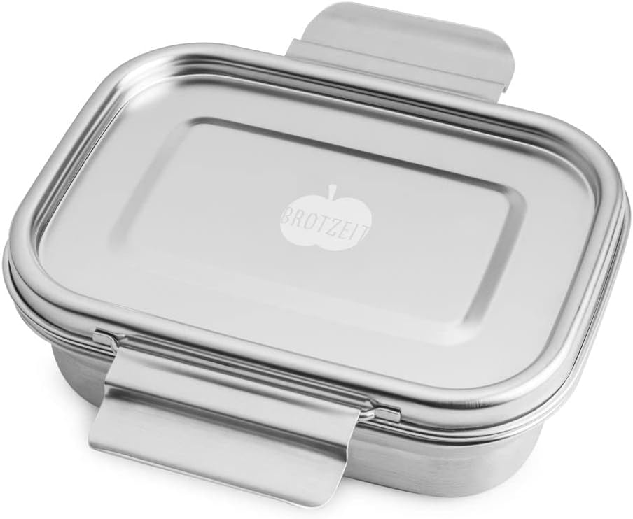 Dichte Lunchbox 'BUDDY' aus Edelstahl, 1.260ml - 100% BPA frei, fest verschliessbar